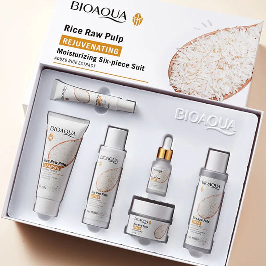 KIT PARA CUIDADO DE LA PIEL CON ARROZ BIOAQUA